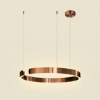 Luma Minimalist LED Pendant Light Circle For Modern Living Rooms