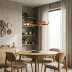 Luma Minimalist LED Pendant Light Circle For Modern Living Rooms