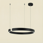 Luma Minimalist LED Pendant Light Circle For Modern Living Rooms