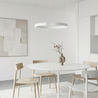 Luma Minimalist LED Pendant Light Circle For Modern Living Rooms