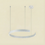 Luma Minimalist LED Pendant Light Circle For Modern Living Rooms