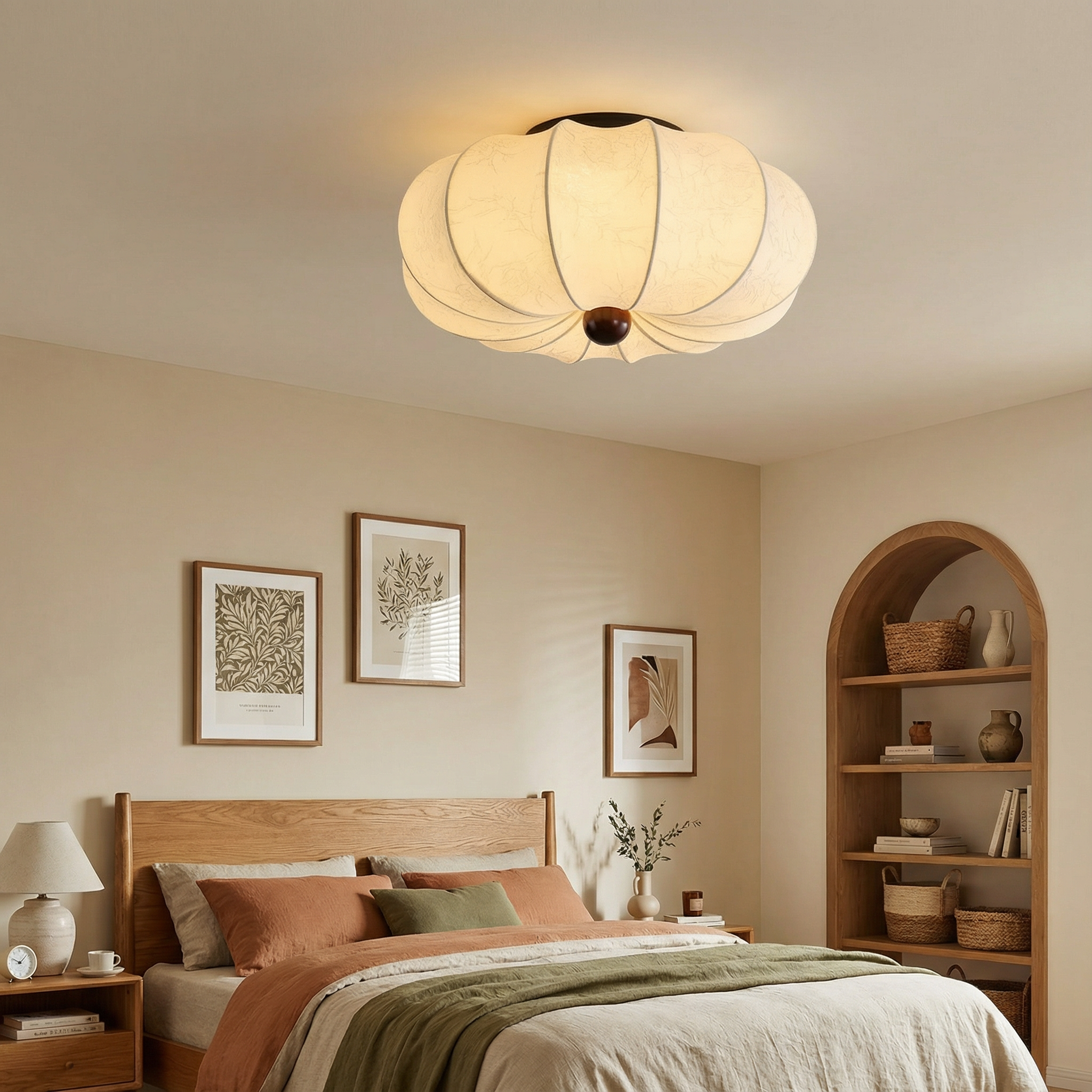 NovaLume Contemporary Flush Mount Ceiling Lamp For Living Rooms