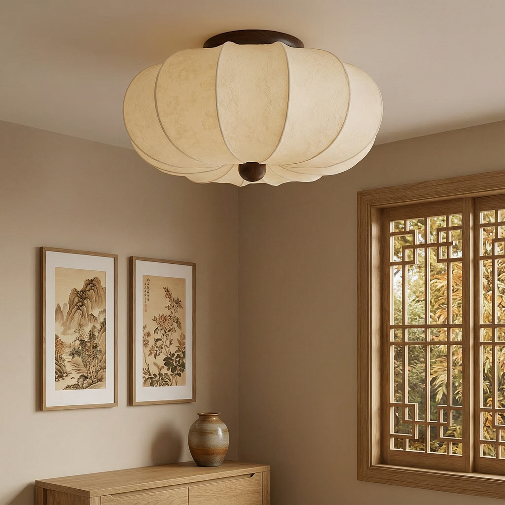 NovaLume Contemporary Flush Mount Ceiling Lamp For Living Rooms