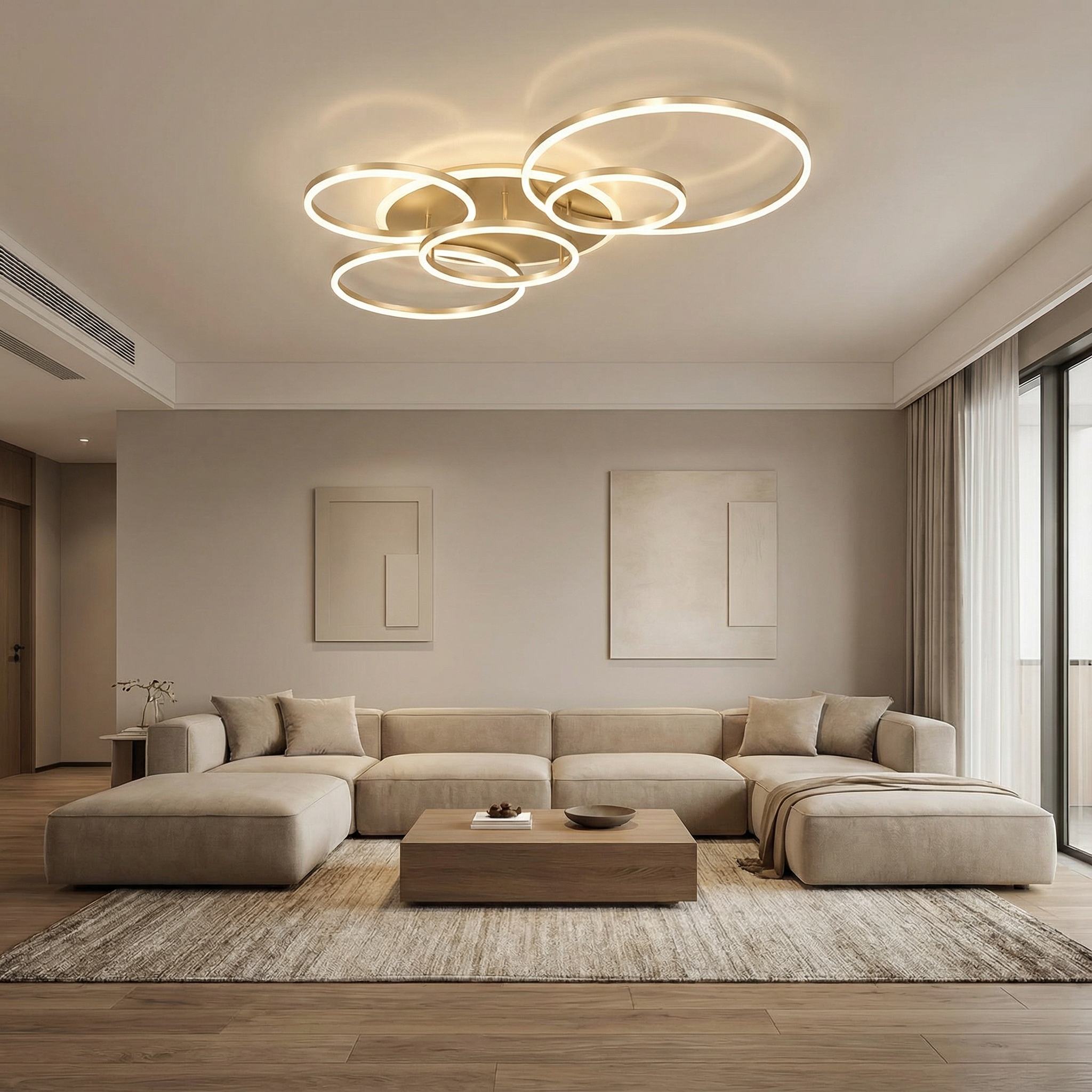 Lumenia Sleek Minimalist LED Pendant Light For Modern Kitchen