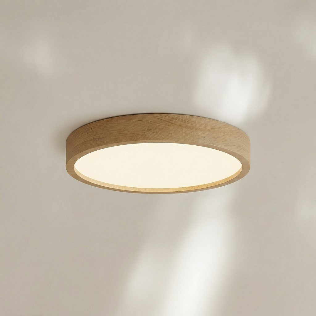 ArborLume Wood Grain Ceiling Lamp With Elegant Minimalist Style