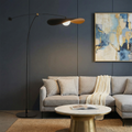 Luma Line Bamboo Floor Lamp With Soft LED Glow Illumination