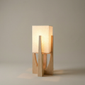 Calm Knot Handcrafted Shade Floor Lamp With Modern Aesthetic For Living Room
