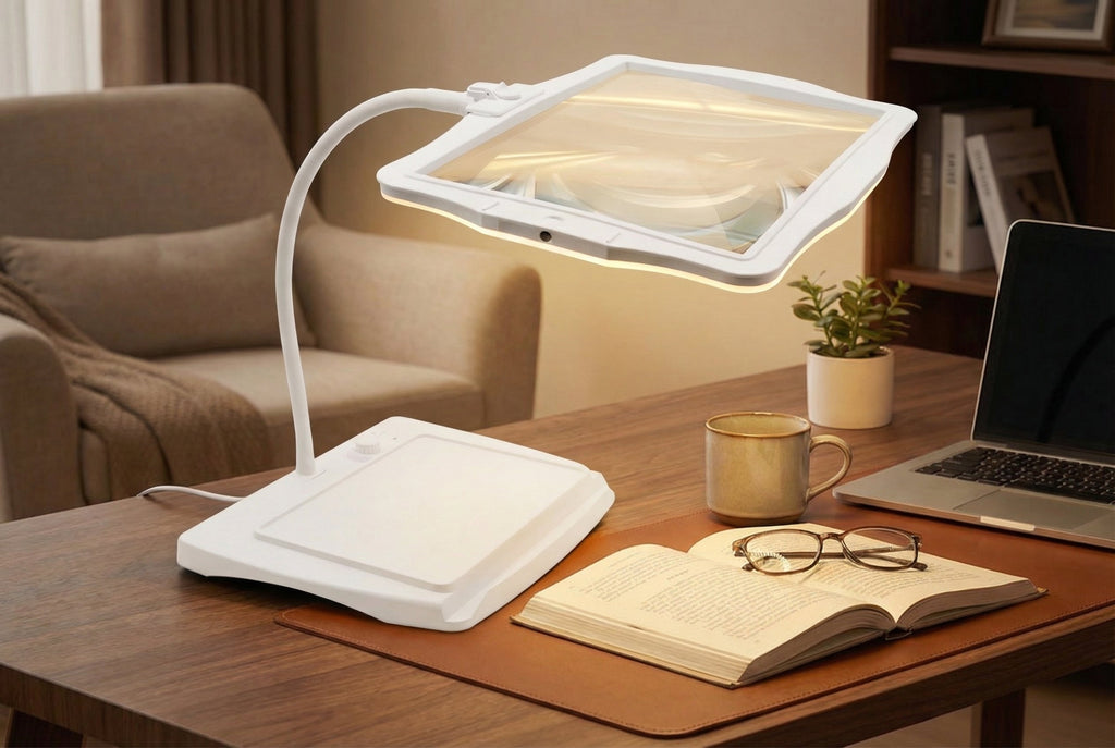 LED Magnifying Desk Lamp — 48 Lights
