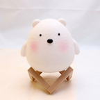 Animal Character LED Night Light, Soft Silicone, Portable, LED | Euroselle