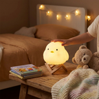 Animal Character LED Night Light, Soft Silicone, Portable, LED | Euroselle