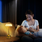 Table Lamp Rechargeable Dimmable Acrylic Floral Design | Euroselle