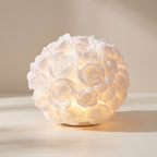 Floor Lamp Resin Metal Soft Gold Finish LED Compatible | Euroselle