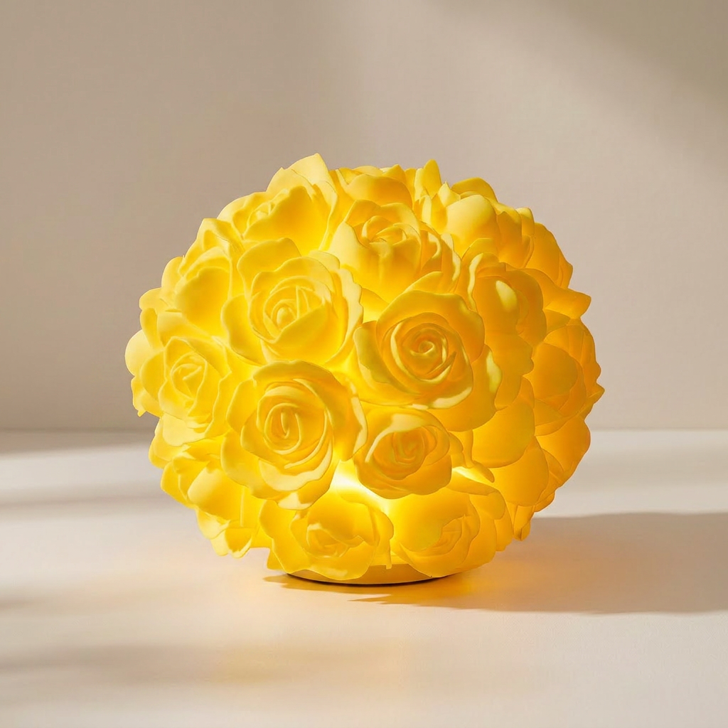 Floor Lamp Resin Metal Soft Gold Finish LED Compatible | Euroselle