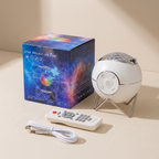 Projektorlampe Galaxie Stern LED Bluetooth-Lautsprecher, USB- und batteriebetrieben | Euroselle