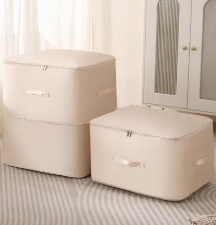 Conjunto de sacos de armazenamento a vácuo - organizador de armário impermeável e empilhável
