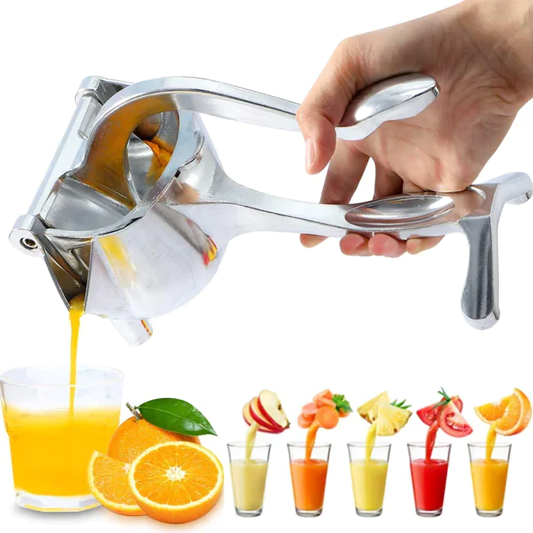 Bärbar manuell citruspress - juicepress för citron, lime och apelsin