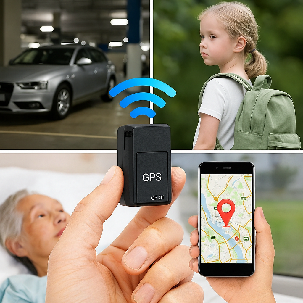 Real-Time GSM GPRS Location Tracker — Magnetic Mount, Voice Monitoring