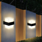 Außen LED Wandleuchte Dual Head Wandmontiert Wetterfest | Euroselle