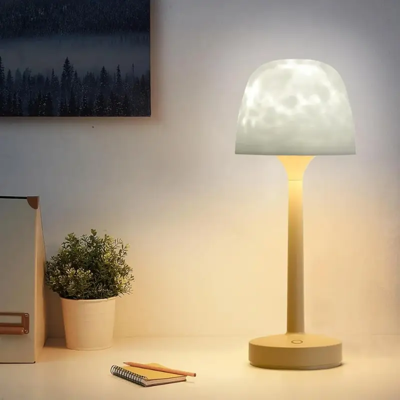 Cordless Projector Lamp with 16 Color Lighting and Water Ripple Projection | Euroselle