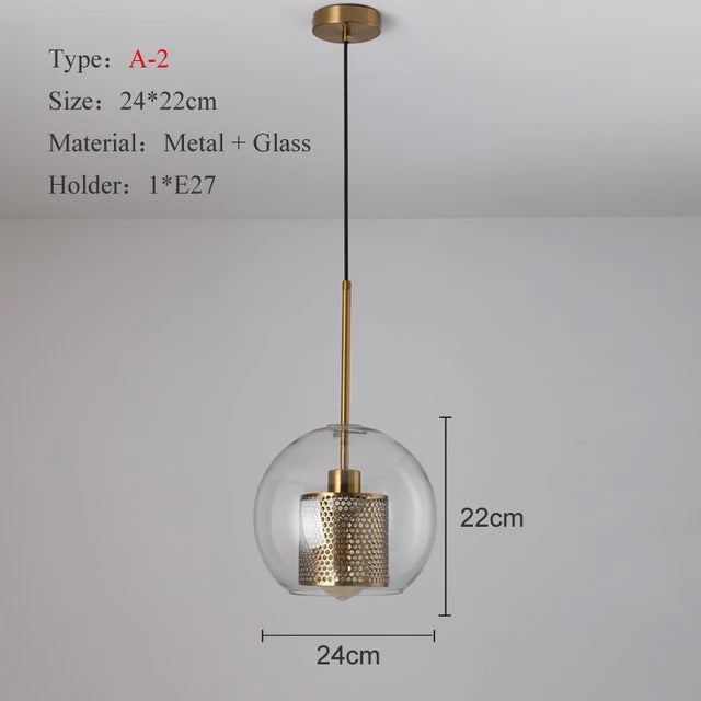 Osso Glass Pendant