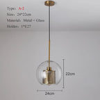 Osso Glass Pendant