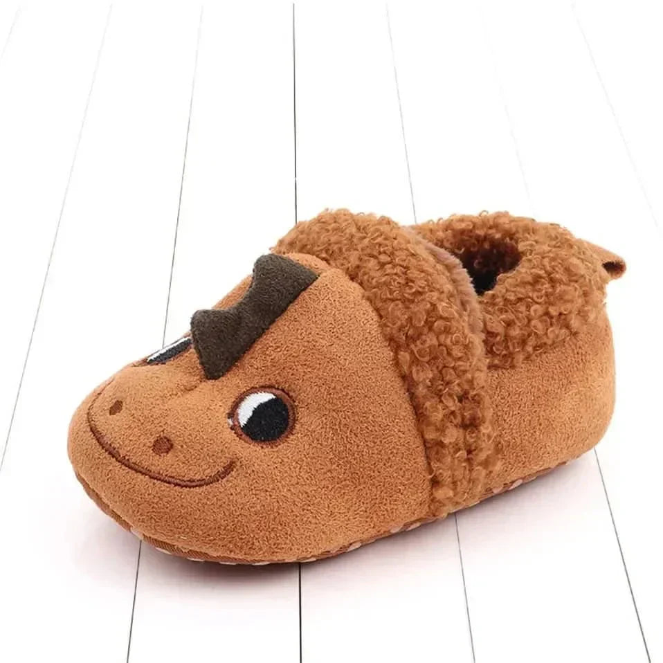 CozyTreads sklisikre tøfler for babyer — SnugPaws-design, såler med sikkert grep