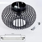 NovaRetro Ceiling Pendant Light In Multiple Colors For Home