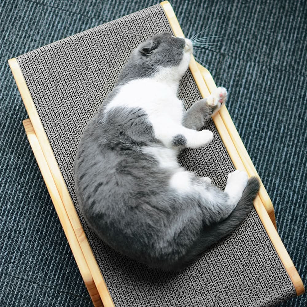 NovaPaw Kratzbaum für Katzen – Stilvolle Komfortplattform, robuste Indoor-Spielplatte