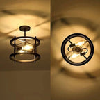 Retro industrielle Windlampe