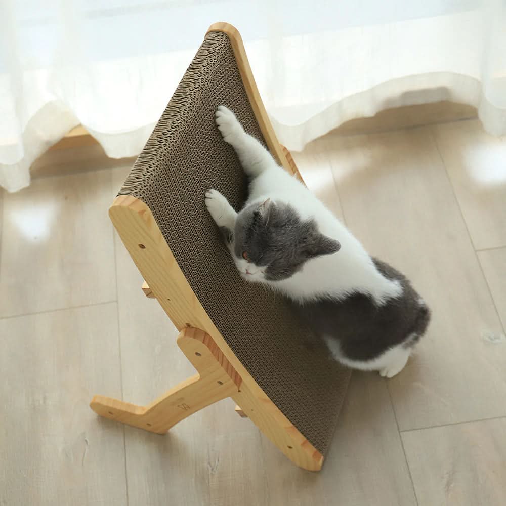 NovaPaw Kratzbaum für Katzen – Stilvolle Komfortplattform, robuste Indoor-Spielplatte
