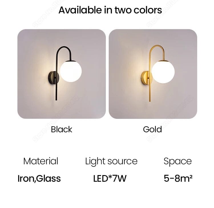 Claude wall lamp