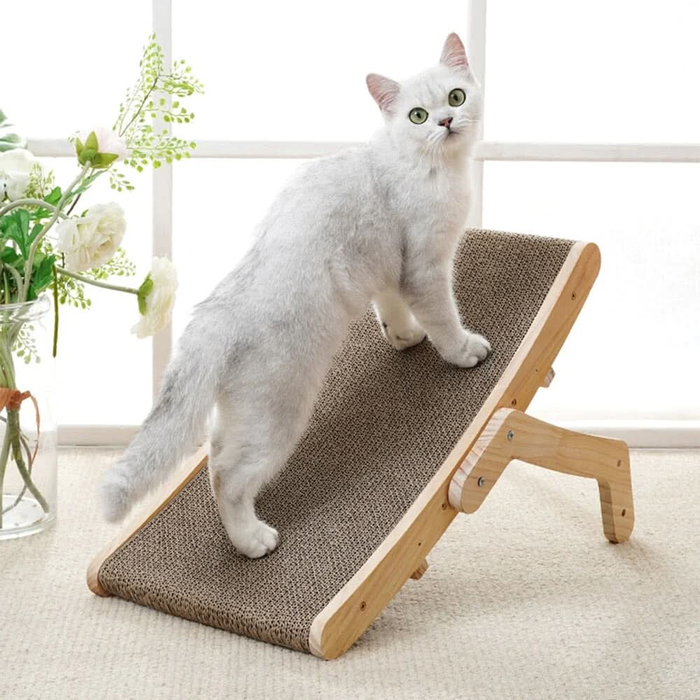 NovaPaw Kratzbaum für Katzen – Stilvolle Komfortplattform, robuste Indoor-Spielplatte