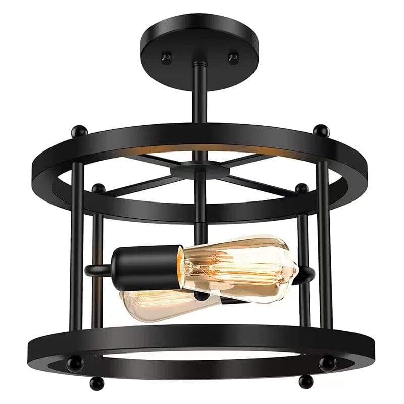 Retro industrielle Windlampe
