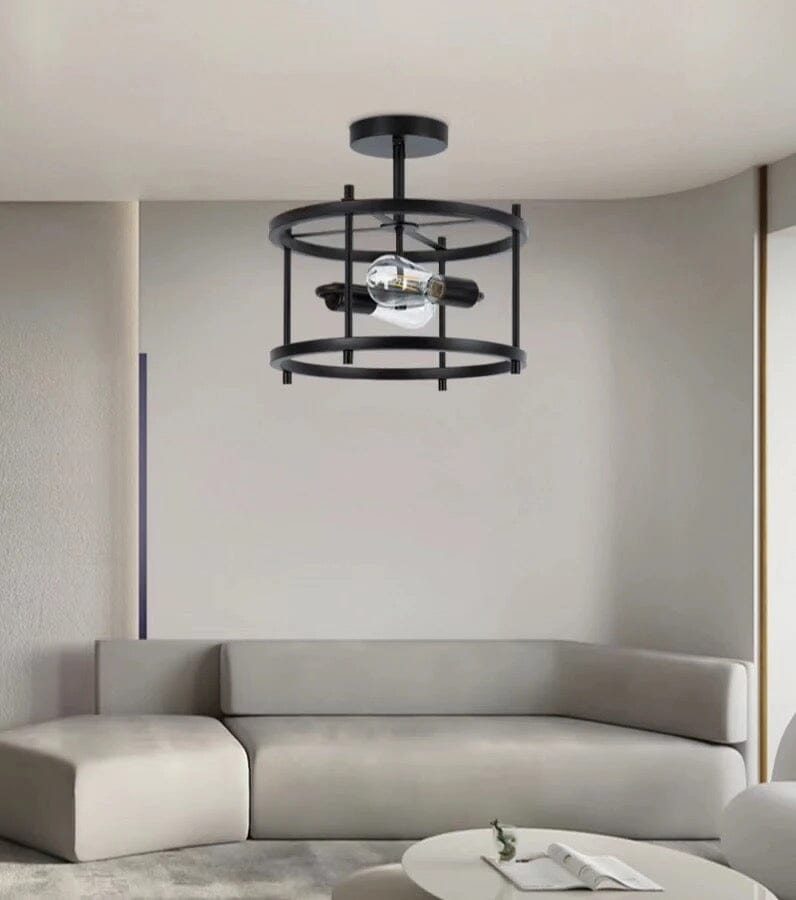 Retro industrielle Windlampe
