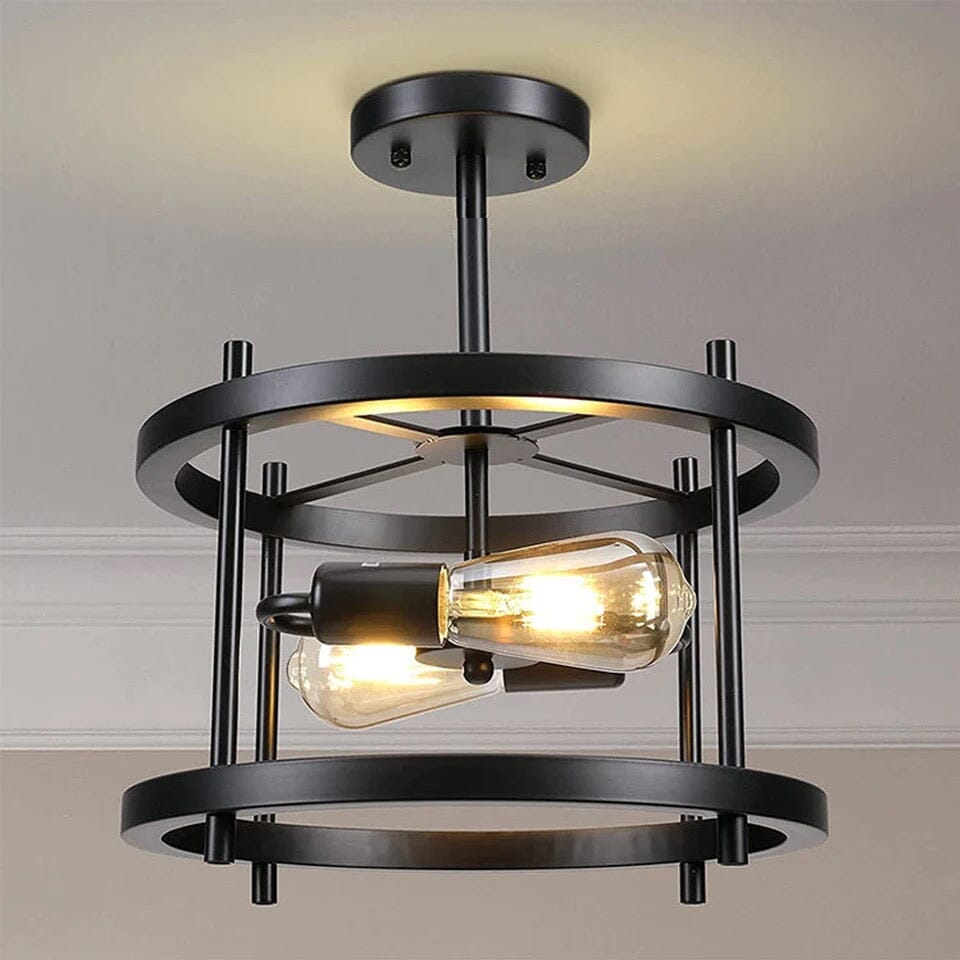 Retro industrielle Windlampe
