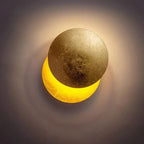 Vintage Mond Wandleuchte