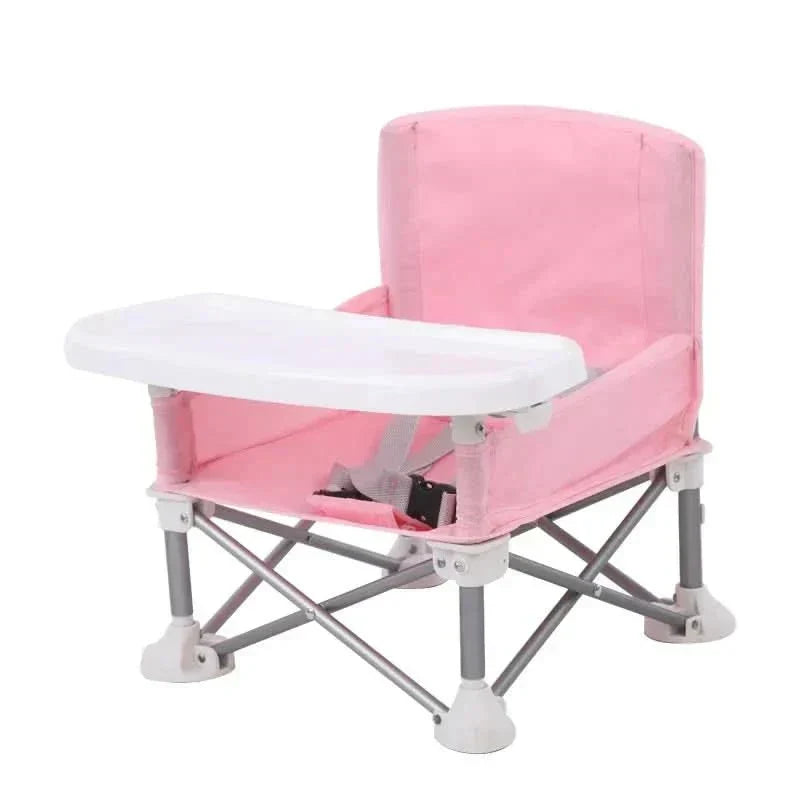 GlideFold Compact Foldable High Chair — Portable Quick-Fold Design