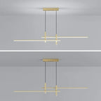 Korren Modern Linear Pendant Light for Dining Room