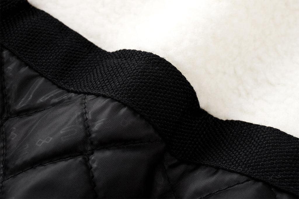 Parka impermeable acolchada para hombre - forro acolchado, capucha desmontable