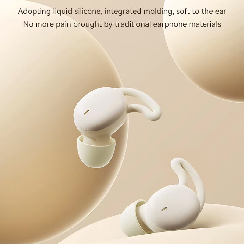 Auricolari per dormire su un fianco — Bluetooth 5.3, batteria da 5 ore