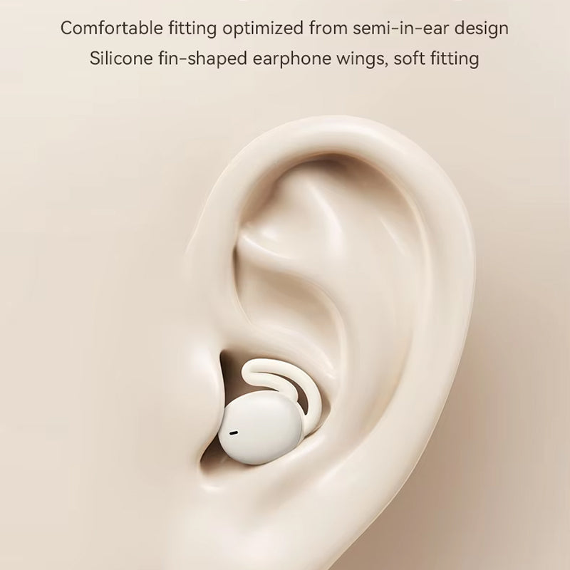 Auricolari per dormire su un fianco — Bluetooth 5.3, batteria da 5 ore