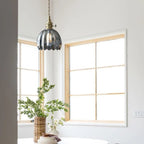 Sakura Retro Glass Flower Pendant Light