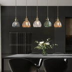 Sakura Retro Glass Flower Pendant Light