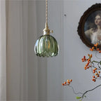 Sakura Retro Glass Flower Pendant Light