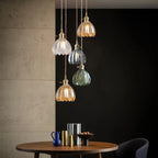 Sakura Retro Glass Flower Pendant Light
