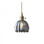 Sakura Retro Glass Flower Pendant Light