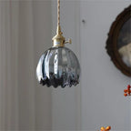 Sakura Retro Glass Flower Pendant Light