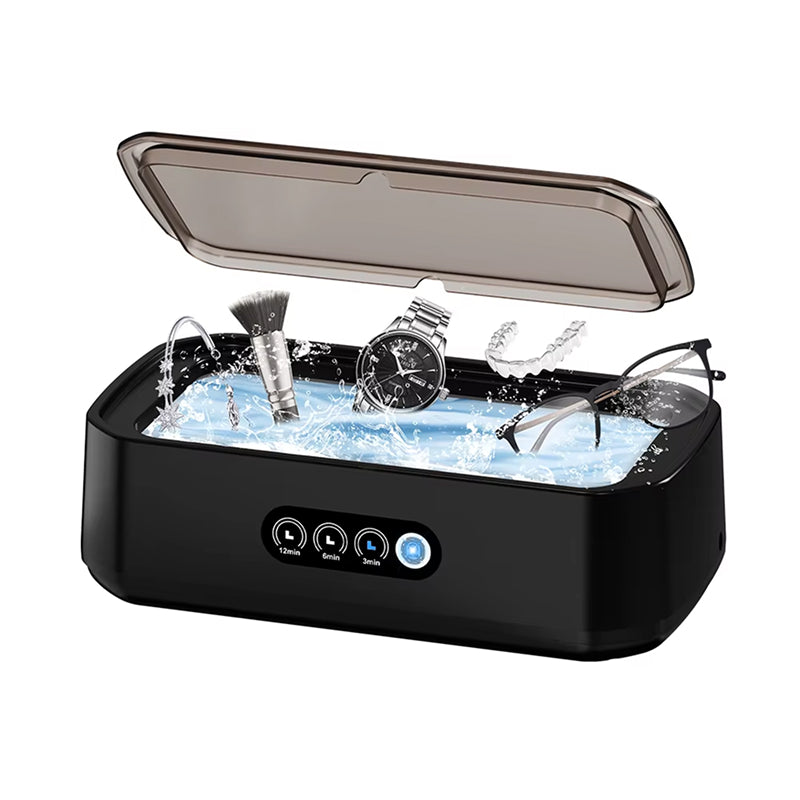 Ultrasonic Jewelry Cleaner, 22oz Stainless Steel Tank, 3 Timers