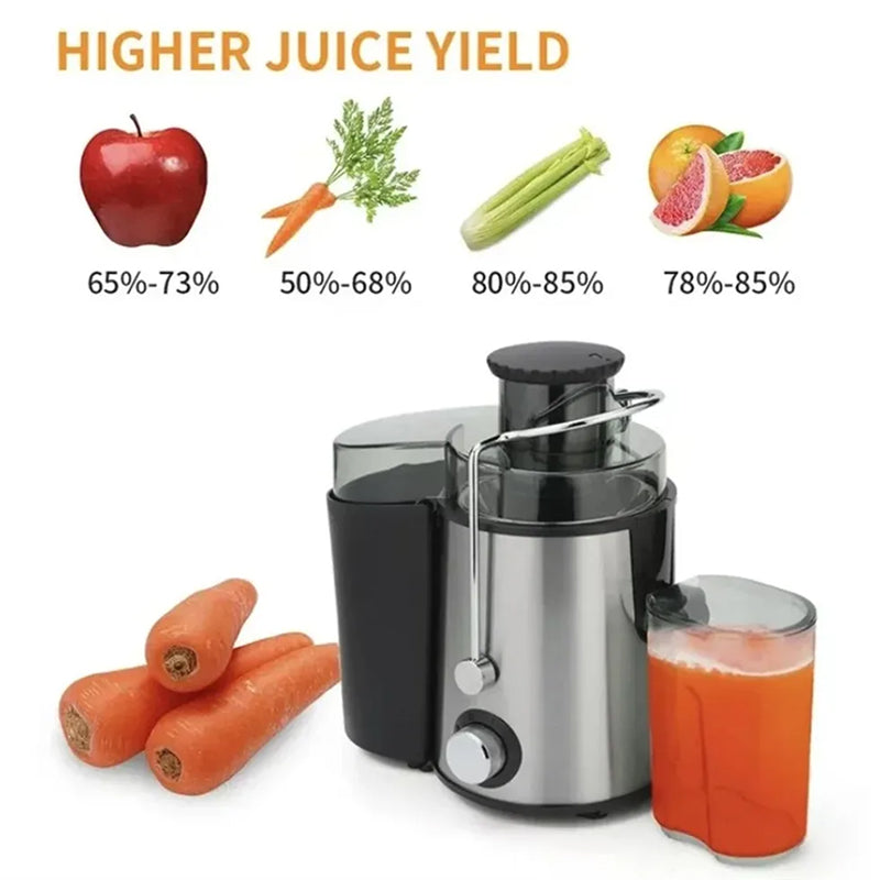 Estrattore centrifugo di succo da 800W — imboccatura larga, 2 velocità