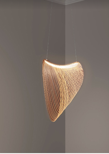 Everwood Birch Wood Pendant Light Fixture Ceiling Mount